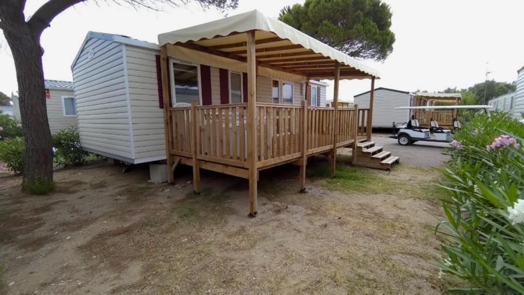 Mobil Home Camping **** Canet En Roussillon Exterior photo