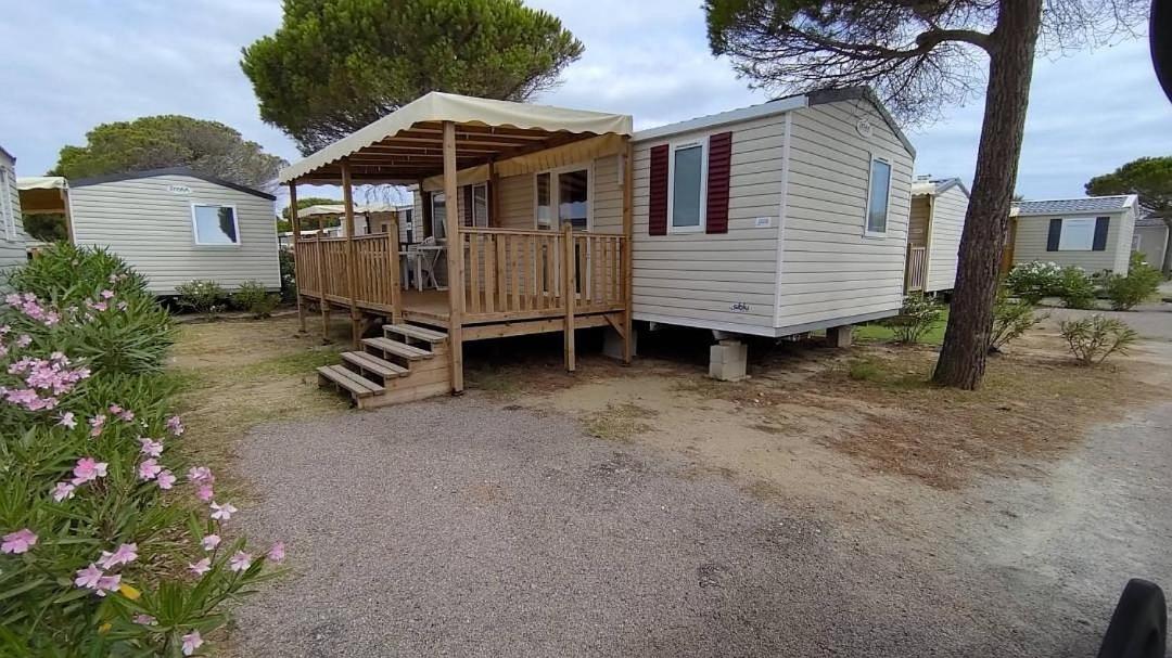 Mobil Home Camping **** Canet En Roussillon Exterior photo